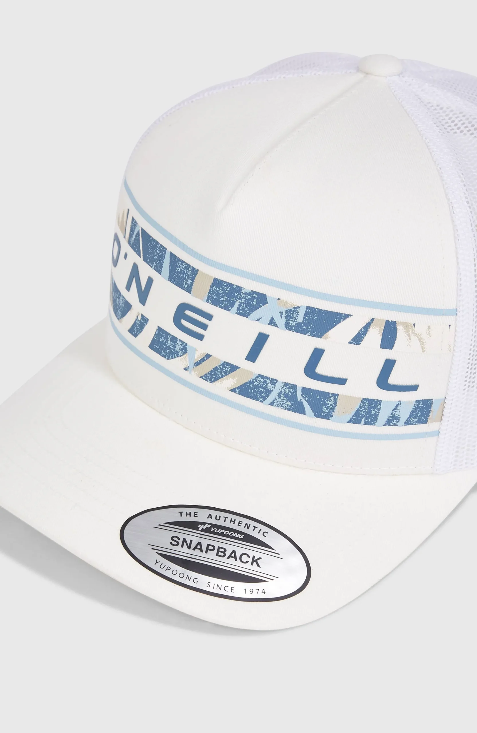 Homme O'Neill Casquettes & Chapeaux|Protection Anti-Uv-Casquette Flower Trucker| Blanc