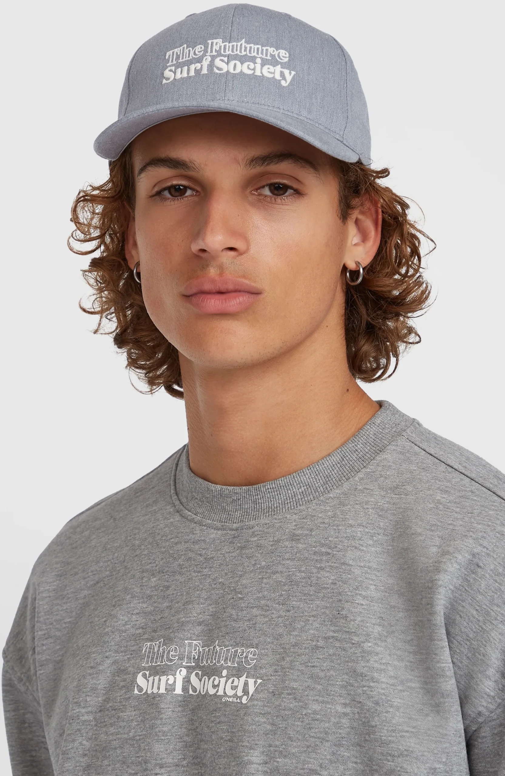 Femme O'Neill Casquettes & Chapeaux|Casquettes & Chapeaux-Casquette Future Surf Society| Gris
