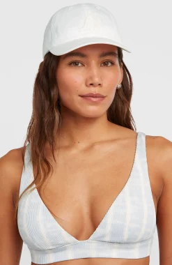 Femme O'Neill Casquettes & Chapeaux|Protection Anti-Uv-Casquette Women of the Wave| Blanc