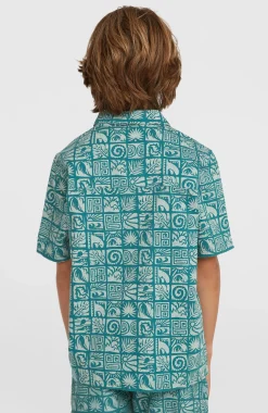Enfant O'Neill Protection Anti-Uv|T-Shirts-EnfantsChemise Print| Bleu