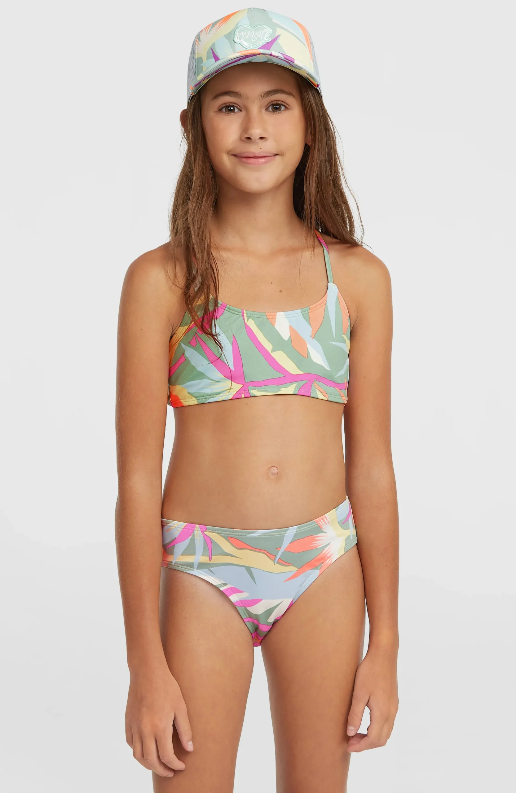 Enfant O'Neill Protection Anti-Uv|Maillots De Bain-EnfantsEnsemble de bikinis brassière Essentials| Vert