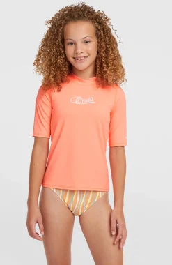 Enfant O'Neill Protection Anti-Uv|Maillots De Bain-EnfantsLycra à manches courtes | Orange