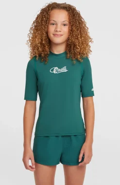 Enfant O'Neill Protection Anti-Uv|Maillots De Bain-EnfantsLycra à manches courtes | Vert