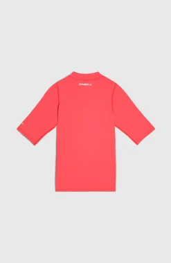 Enfant O'Neill Protection Anti-Uv|Maillots De Bain-EnfantsLycra à manches courtes Essentials| Rose