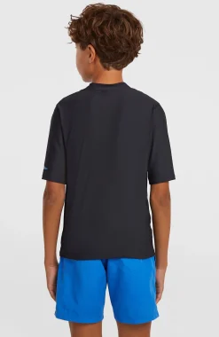 Enfant O'Neill Maillots De Bain|Protection Anti-Uv-Enfants Lycra à manches courtes| Noire