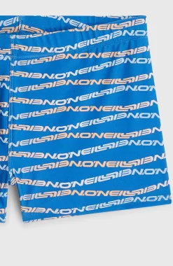 Enfant O'Neill Maillots De Bain|Protection Anti-Uv-Enfants Print Boxer| Bleu