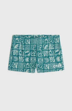 Enfant O'Neill Maillots De Bain|Protection Anti-Uv-Enfants Print Boxer| Bleu