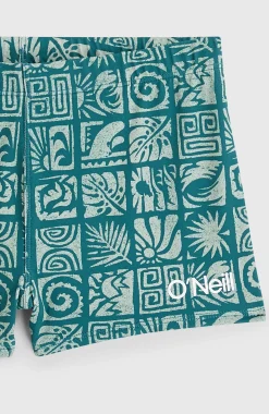 Enfant O'Neill Maillots De Bain|Protection Anti-Uv-Enfants Print Boxer| Bleu