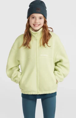 Enfant O'Neill Protection Anti-Uv|Polaires Pour Filles-EnfantsPolaire à poils longs et zip intégral| Vert