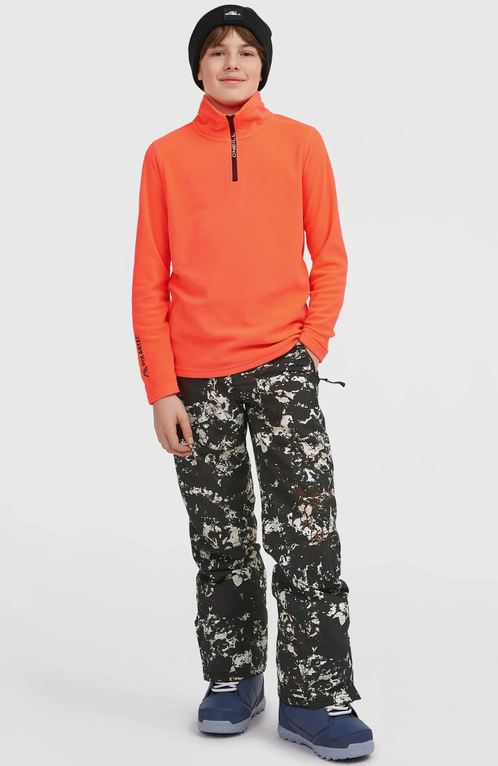 Enfant O'Neill Protection Anti-Uv|Polaires & Sous-Couches-EnfantsPolaire FWC'Cruz Jack's Polartec® à col demi-zip| Rouge