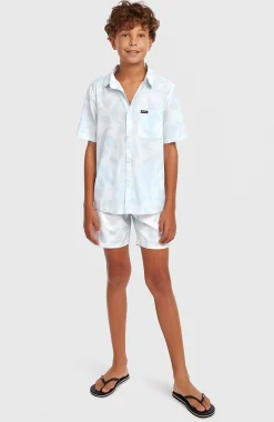 Enfant O'Neill Maillots De Bain|Protection Anti-Uv-EnfantsShort de bain Print| Blanc