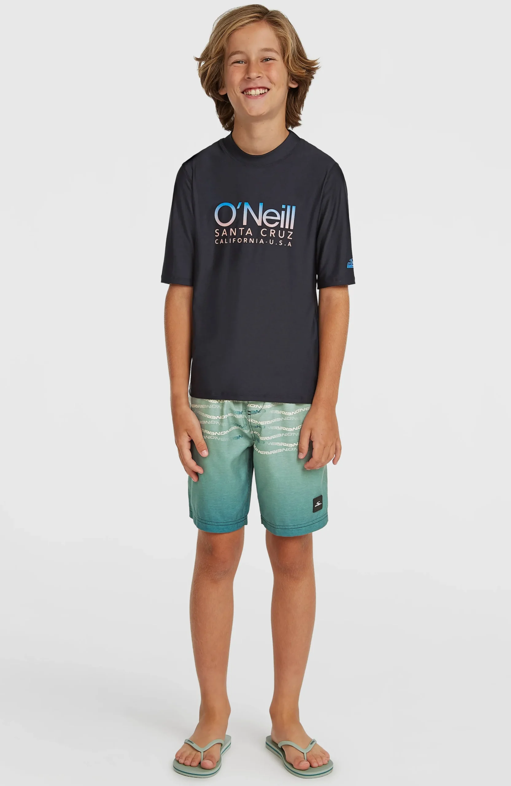 Enfant O'Neill Maillots De Bain|Protection Anti-Uv-EnfantsShort de bain First| Vert Mix