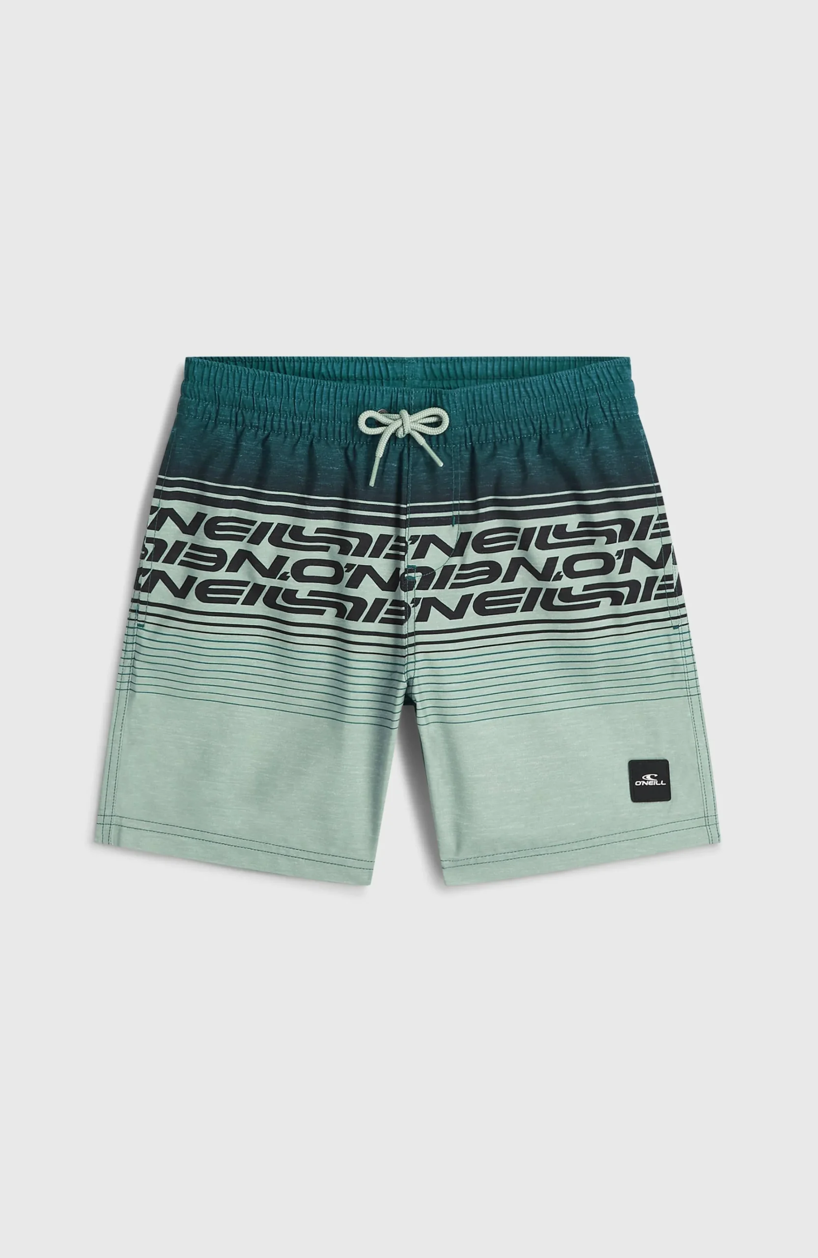 Enfant O'Neill Maillots De Bain|Protection Anti-Uv-EnfantsShort de bain Logo Stripe| Vert Mix