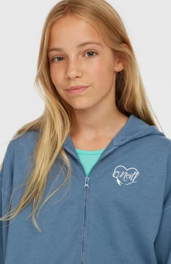 Enfant O'Neill Protection Anti-Uv|Sweats & Pulls-EnfantsSweat à capuche et zip intégral Script| Bleu