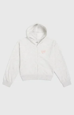Enfant O'Neill Protection Anti-Uv|Sweats & Pulls-EnfantsSweat à capuche et zip intégral Script| Blanc