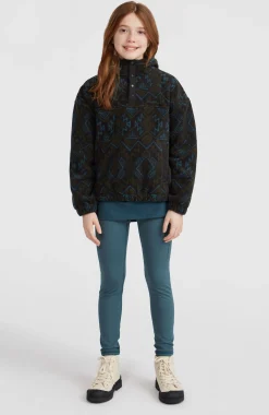 Enfant O'Neill Protection Anti-Uv|Polaires Pour Filles-EnfantsSweat à capuche et col demi-zip Superfleece| Noire