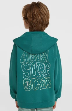 Enfant O'Neill Protection Anti-Uv|Sweats & Pulls-EnfantsSweat à capuche et zip intégral Graphic| Vert