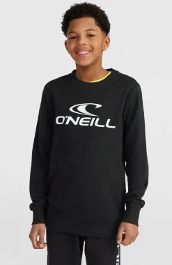 Enfant O'Neill Protection Anti-Uv|Sweats & Pulls-EnfantsSweatshirt à col rond Logo| Noire