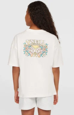 Enfant O'Neill Protection Anti-Uv|T-Shirts & Tops-EnfantsT-shirt Back Print| Blanc