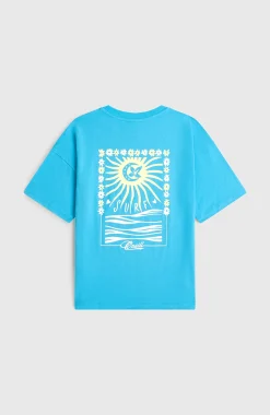 Enfant O'Neill Protection Anti-Uv|T-Shirts & Tops-EnfantsT-shirt Back Print| Bleu