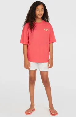 Enfant O'Neill Protection Anti-Uv|T-Shirts & Tops-EnfantsT-shirt Back Print| Rose