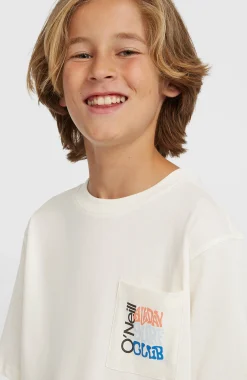 Enfant O'Neill Protection Anti-Uv|T-Shirts-EnfantsT-shirt Chest Pocket| Blanc