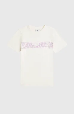 Enfant O'Neill Protection Anti-Uv|T-Shirts & Tops-EnfantsT-shirt Graphic| Blanc