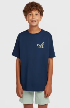 Enfant O'Neill Protection Anti-Uv|T-Shirts-EnfantsT-shirt Chest-Print| Bleu