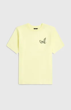 Enfant O'Neill Protection Anti-Uv|T-Shirts-EnfantsT-shirt Chest-Print| Jaune