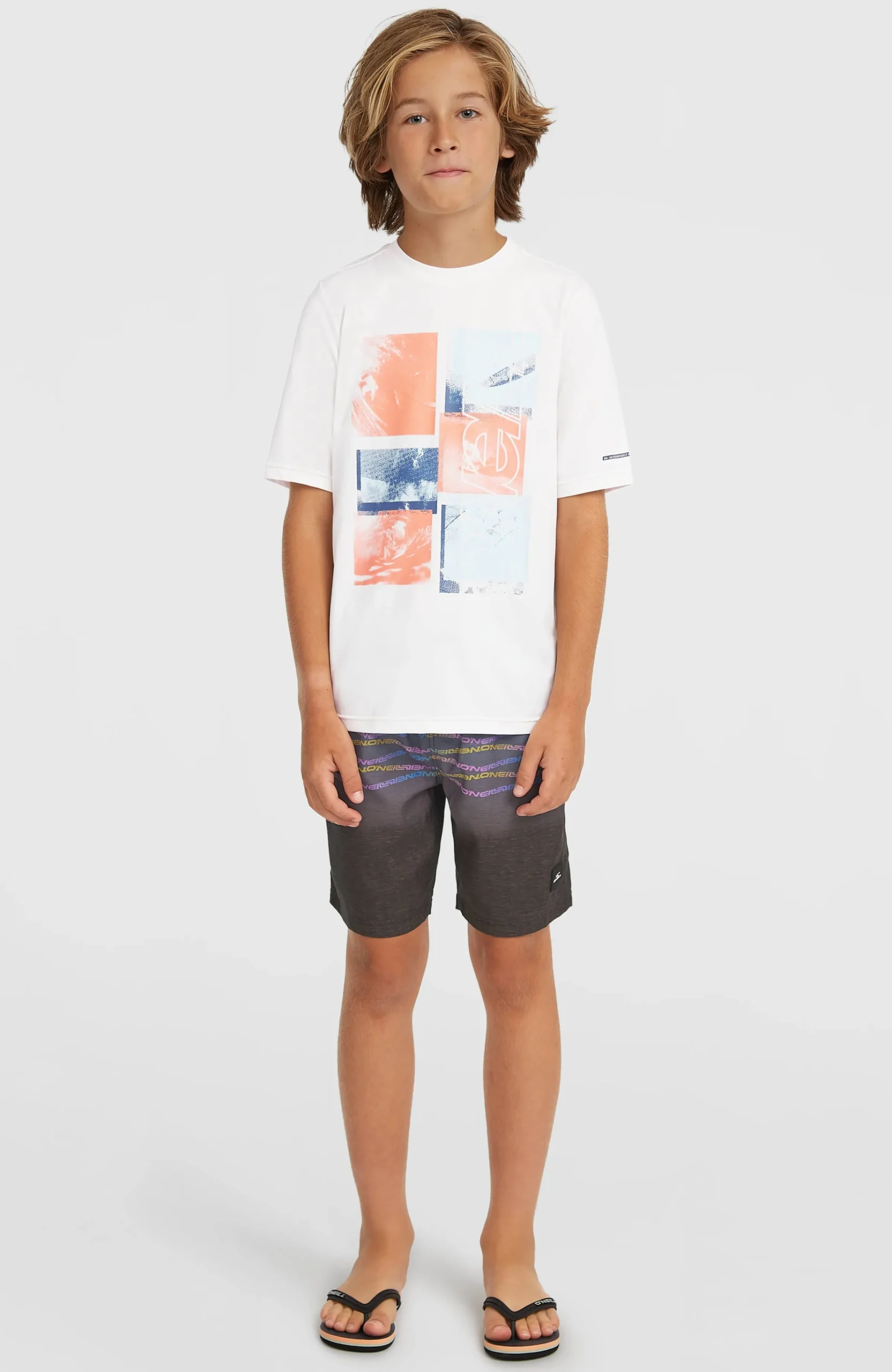 Enfant O'Neill Protection Anti-Uv|T-Shirts-EnfantsT-shirt Hybrid| Blanc