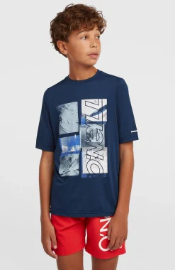 Enfant O'Neill Protection Anti-Uv|T-Shirts-EnfantsT-shirt Hybrid| Bleu