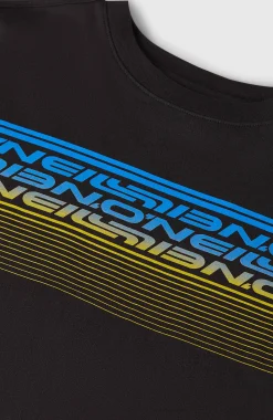 Enfant O'Neill Protection Anti-Uv|T-Shirts-EnfantsT-shirt Logo Stripe| Noire