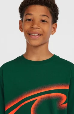 Enfant O'Neill Protection Anti-Uv|T-Shirts-EnfantsT-shirt Wave| Vert