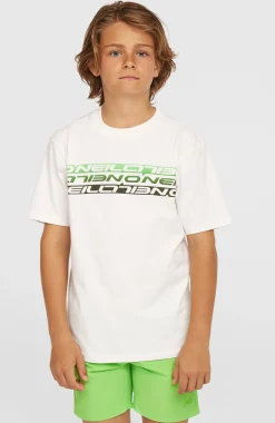Enfant O'Neill Protection Anti-Uv|T-Shirts-EnfantsT-shirt Stripe| Blanc