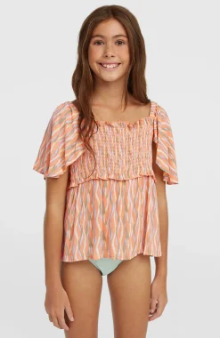 Enfant O'Neill Protection Anti-Uv|T-Shirts & Tops-EnfantsT-shirt tissé | Orange