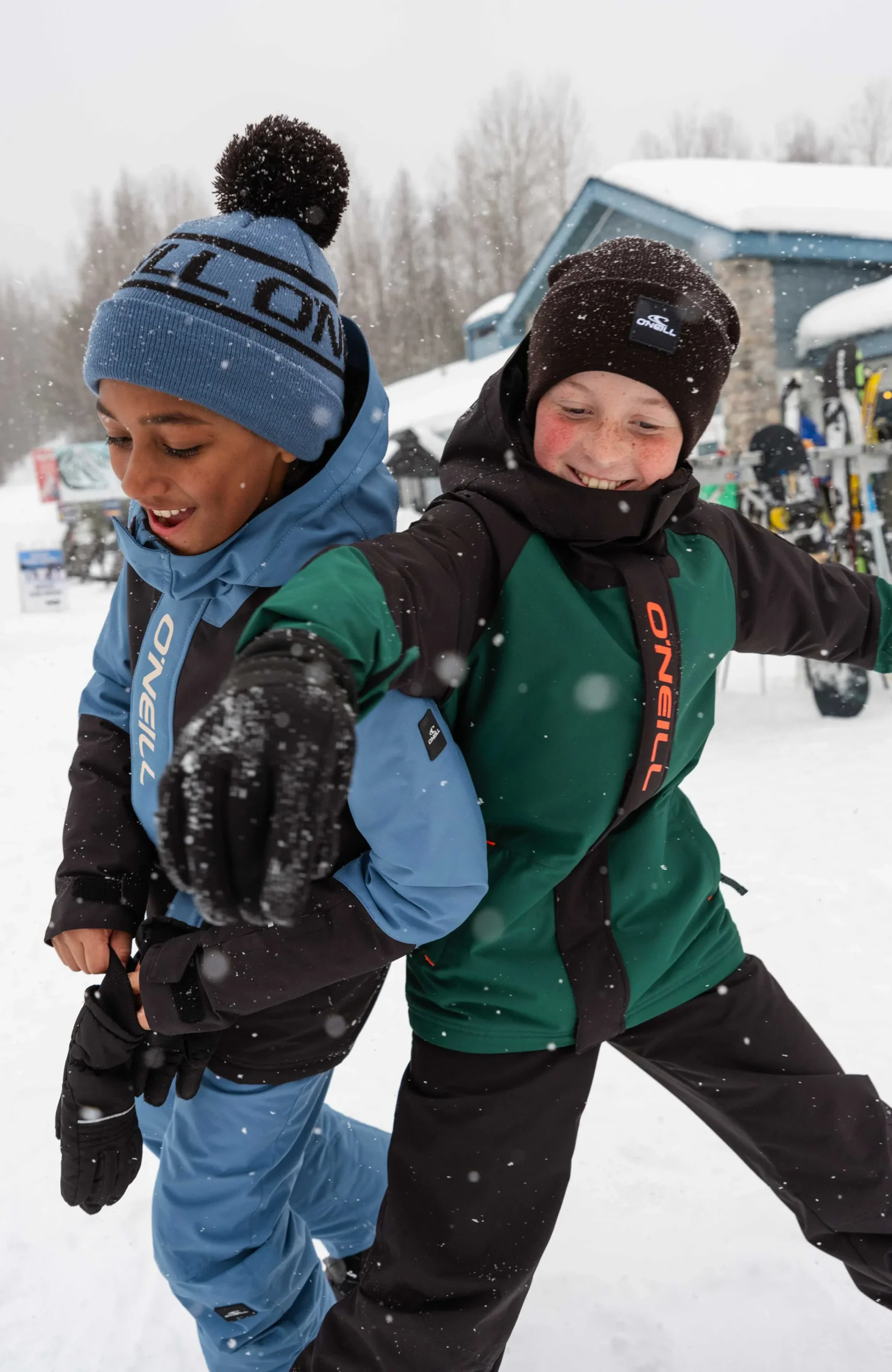 Enfant O'Neill Protection Anti-Uv|Vêtements De Ski-EnfantsVeste de ski et snowboard FWC'Play| Noir Mix