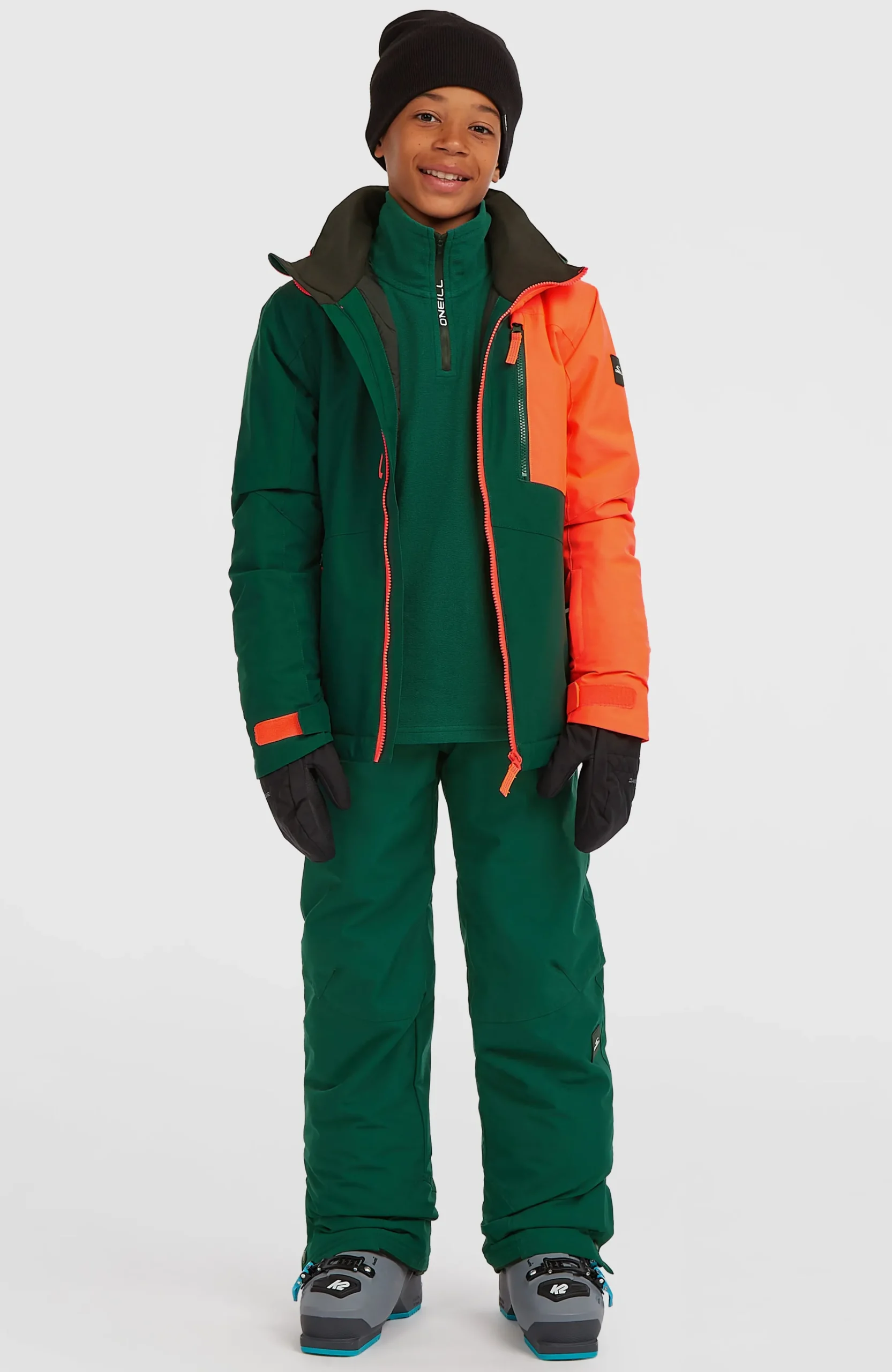 Enfant O'Neill Protection Anti-Uv|Vêtements De Ski-EnfantsVeste de ski FWC'Cruz Block| Rouge Mix