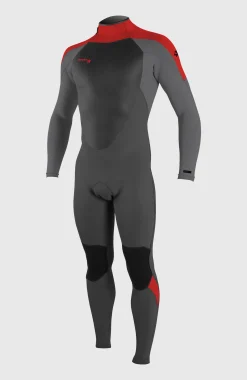 Enfant O'Neill Protection Anti-Uv-Epic 3/2mm Back Zip Full Wetsuit| Rouge