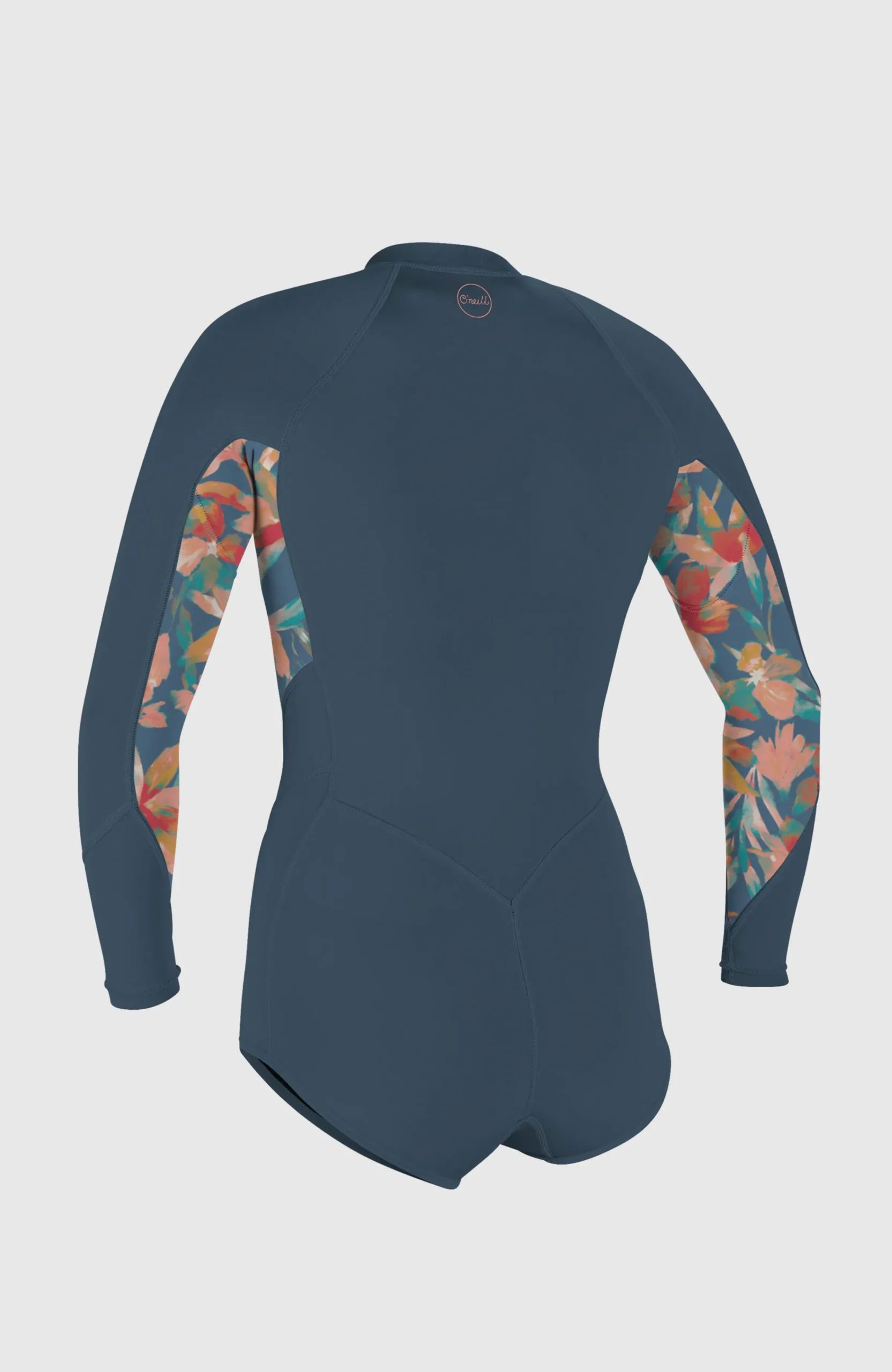 Femme O'Neill Combinaisons|Protection Anti-Uv-FemmesBahia 2/1mm Front Zip Long Sleeve Spring Wetsuit| Bleu