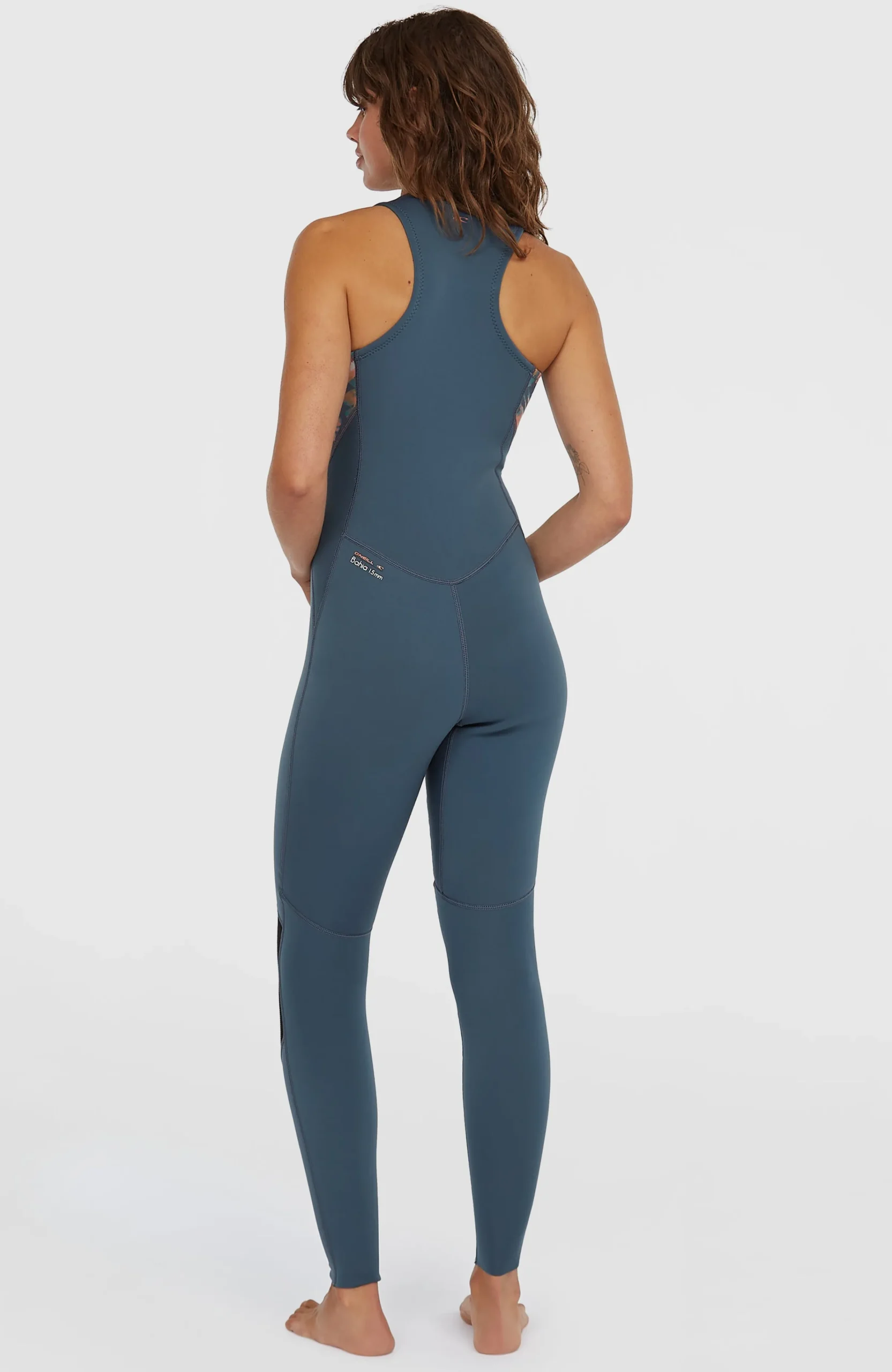 Femme O'Neill Combinaisons|Protection Anti-Uv-FemmesBahia 1.5mm Front Zip Sleeveless Full Wetsuit| Bleu