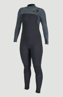 Femme O'Neill Combinaisons|Protection Anti-Uv-FemmesBlueprint 4/3mm Chest Zip Full Wetsuit| Noire