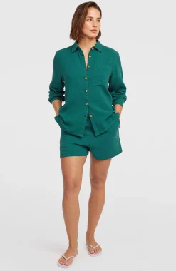 Femme O'Neill Chemises & Blouses|Protection Anti-Uv-FemmesChemise Brenda| Vert