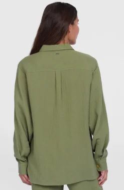 Femme O'Neill Chemises & Blouses|Protection Anti-Uv-FemmesChemise Brenda| Vert