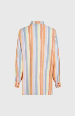 Femme O'Neill Chemises & Blouses|Protection Anti-Uv-FemmesChemise longue Beach Vintage| Jaune