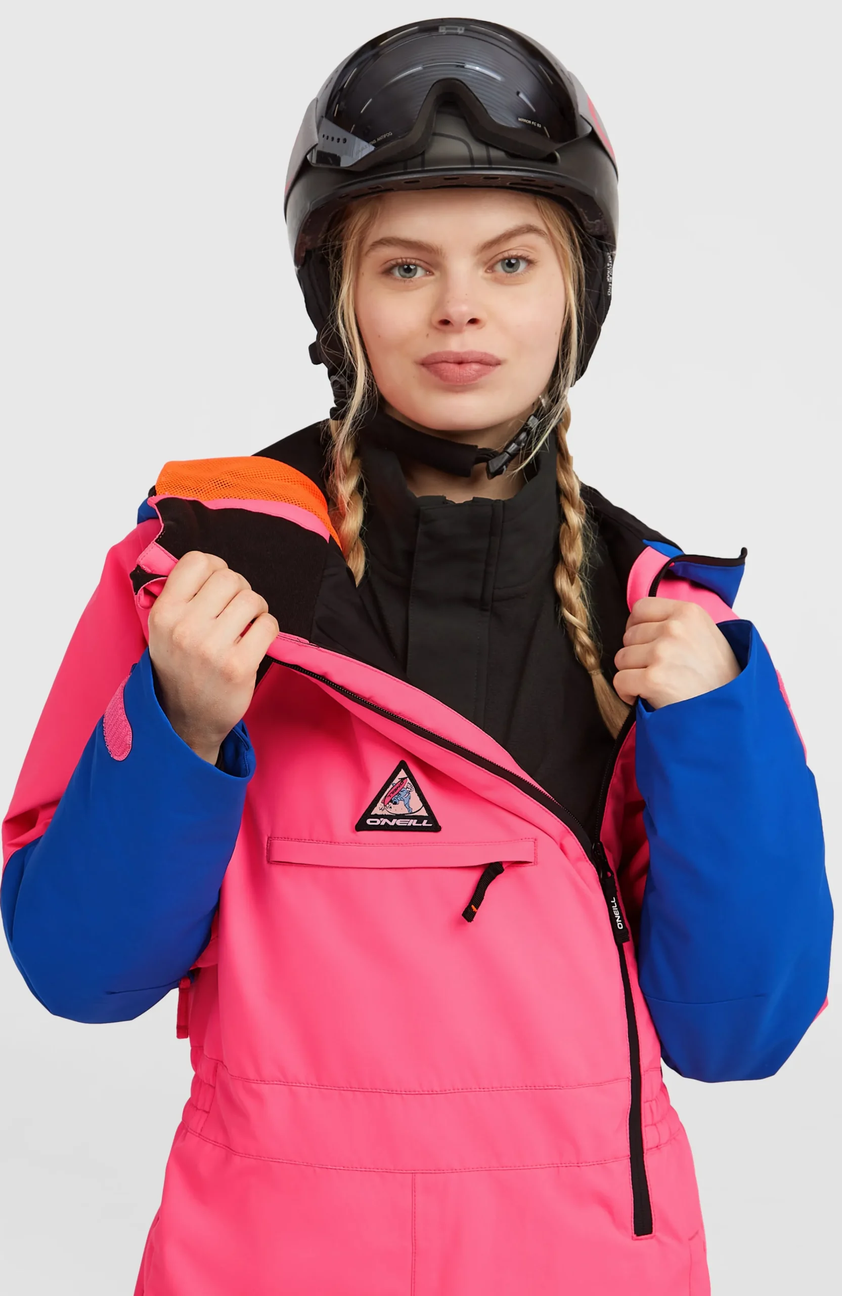 Femme O'Neill Vestes De Ski|Vestes De Snowboard-FemmesCombinaison de ski et snowboard FWC'Play| Rose Mix