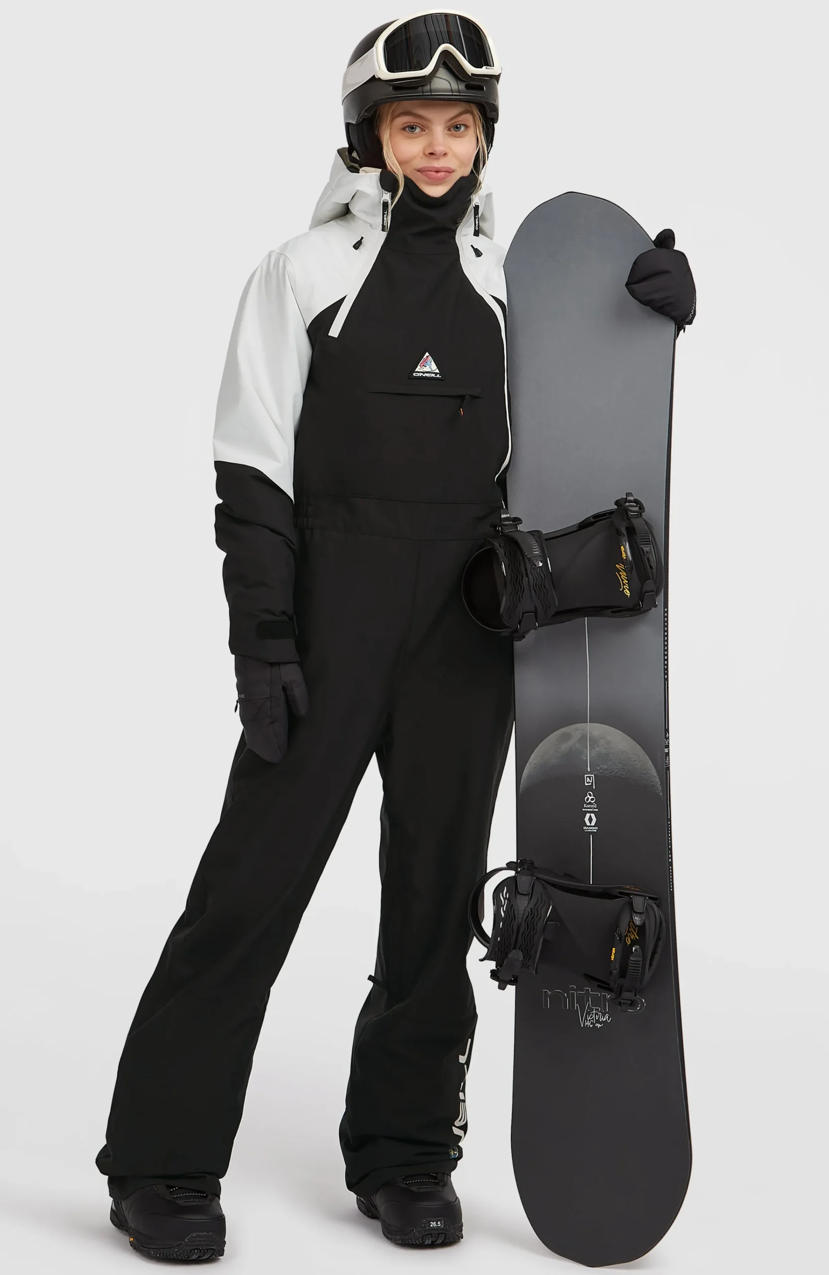 Femme O'Neill Vestes De Ski|Vestes De Snowboard-FemmesCombinaison de ski et snowboard FWC'Play| Noir Mix
