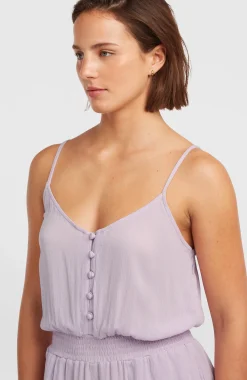 Femme O'Neill Robes, Combinaisons Et Jupes|Protection Anti-Uv-FemmesCombishort boutonnée à fines bretelles| Violet