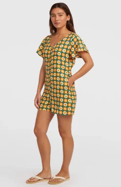 Femme O'Neill Robes, Combinaisons Et Jupes|Protection Anti-Uv-FemmesCombishort O'Riginals| Vert