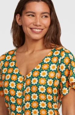 Femme O'Neill Robes, Combinaisons Et Jupes|Protection Anti-Uv-FemmesCombishort O'Riginals| Vert
