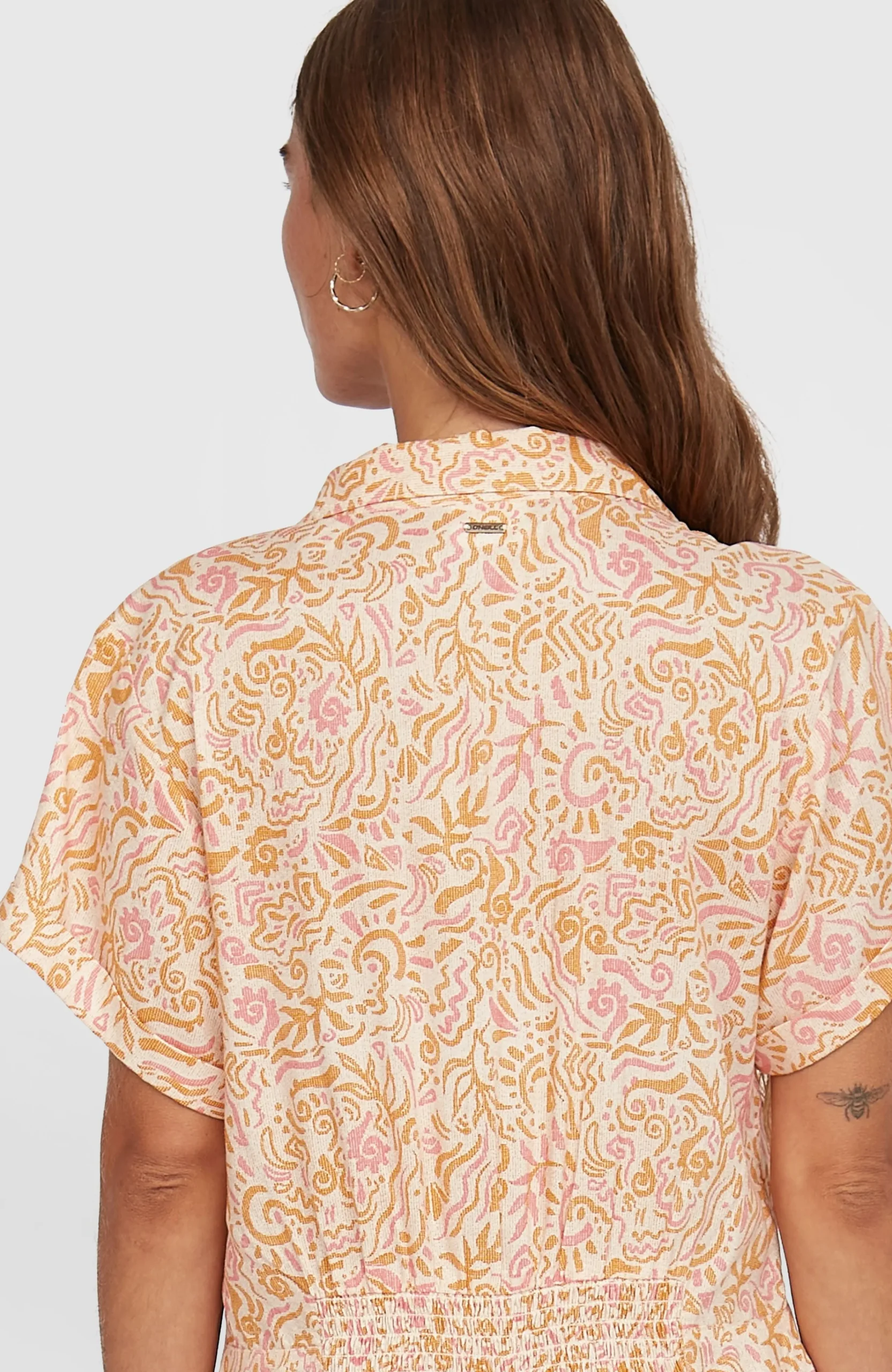 Femme O'Neill Robes, Combinaisons Et Jupes|Protection Anti-Uv-FemmesCombishort Women of the Wave| Blanc